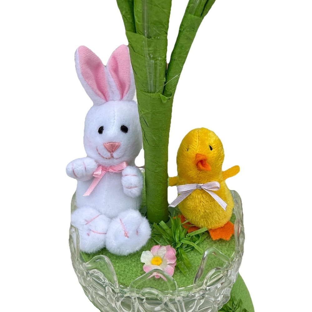 Avon Blossoming Fiber Optic Easter Tree / Plays Music 2008 New In Box 17" Tall - Picture 2 of 2